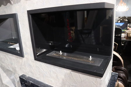 Угловой встраиваемый биокамин Firezo L'angolo Sinistro 800