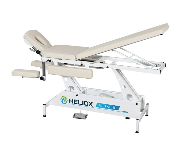 Массажный стол трехсекционный с электроприводом Heliox F1E3 (ширина ложа 700 мм)