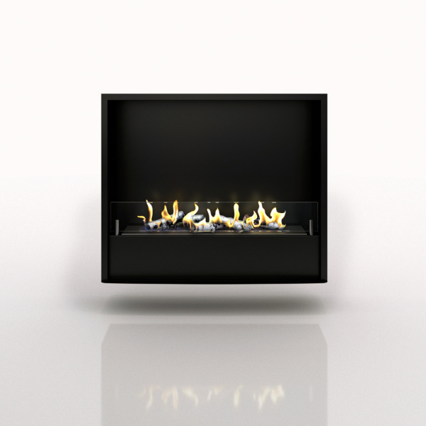 Биокамин в портале Firezo Preston Белый слоновая кость с патиной